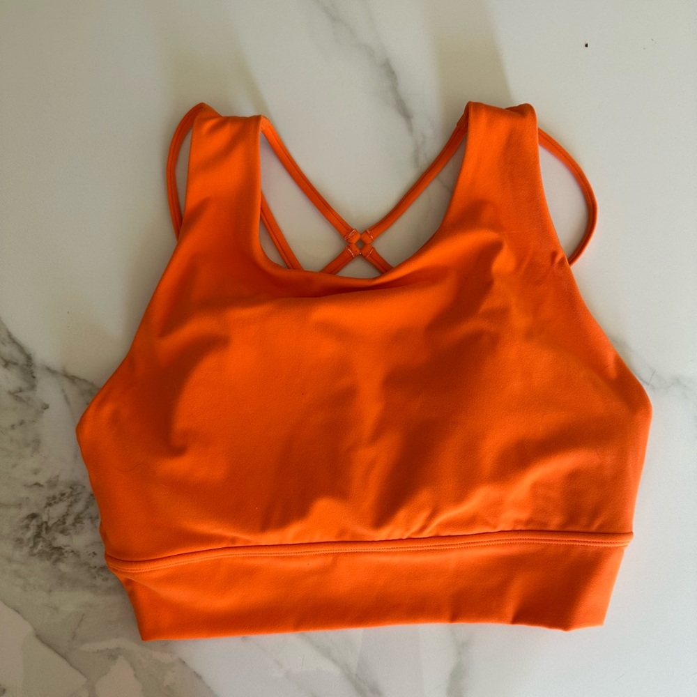 BuffBunny Vibrant Orange Sports Bra